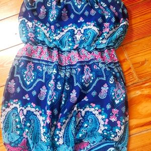 Derek heart jumpsuit no straps